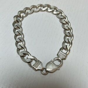 HUGE SALE NOW ! Heavy sterling silver men’s bracelet.